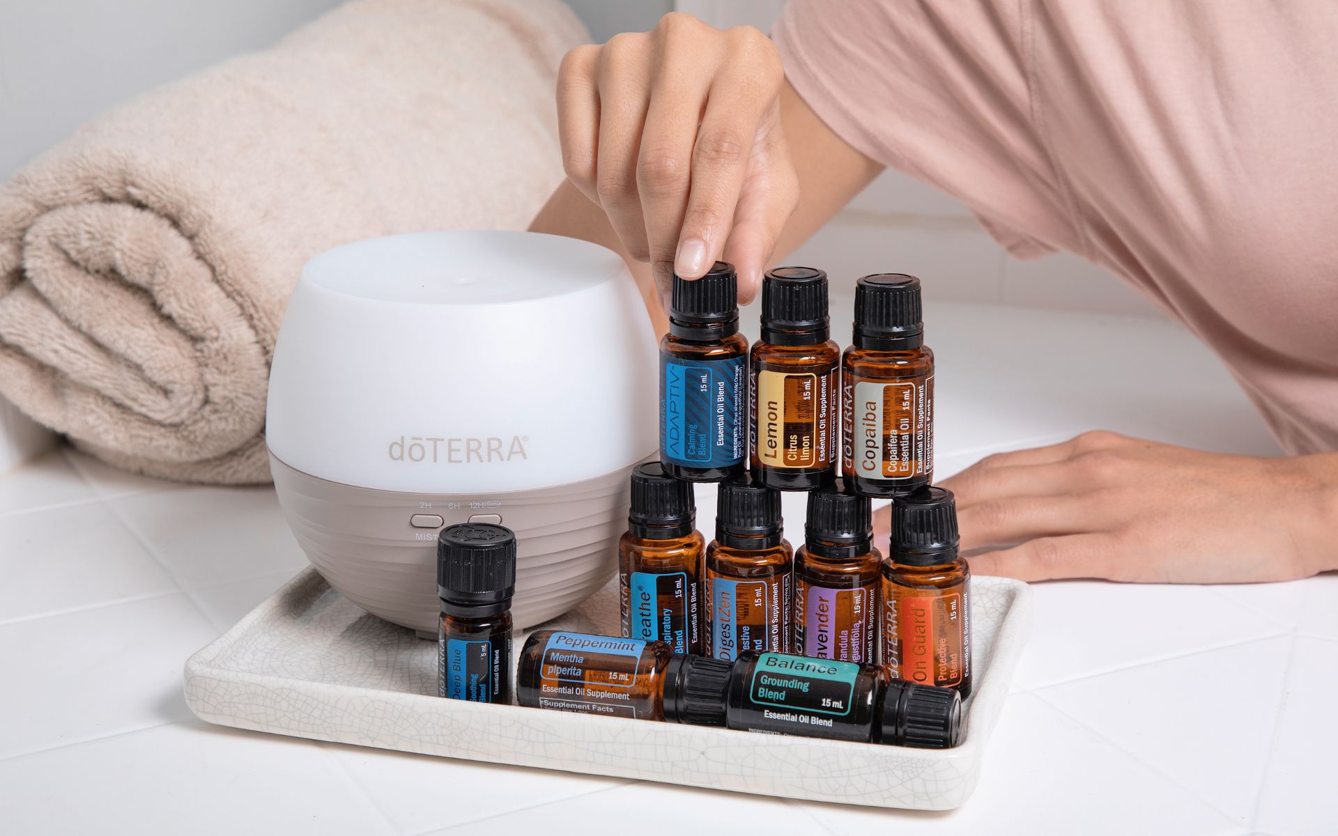 doTERRA Ätherische Öle mit Diffuser